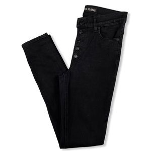 Express | High Rise Legging Fit 5 Button Closure